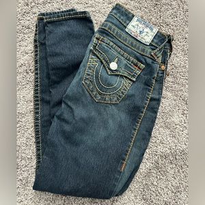 True Religion Legging Jeans, size 27
